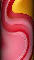 Exclusive Multicolored Background with Twisting Paints, Abstract Waves, Colors, Unique Design, Reflection video