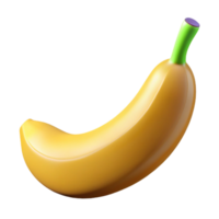 extraordinary intense gothic Single peeled banana NO BACKGROUND with Transparent Background. genuine png