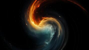 Unique Design, Elite Background with Universe Twisting, Space, Galaxy, Exclusive, Stars, Rotation video