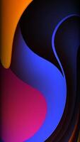 Abstract Waves, Multicolored Background with Twisting Paints, Colors, Unique Design, Exclusive, Drawing, Reflection video