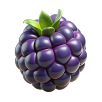 serene gothic Single blackberry NO BACKGROUND with Transparent Background. expertly shot png