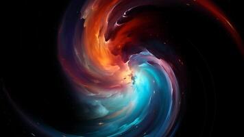 galaxie, Contexte avec univers torsion, espace, unique conception, exclusif, réflexion video