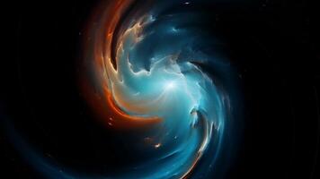 Galaxy, Elite Background with Universe Twisting, Space, Unique Design, Exclusive, Rotation video