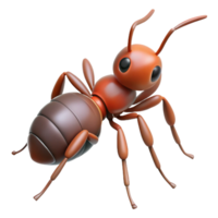sought-after vintage Single ant NO BACKGROUND with Transparent Background. expertly shot png