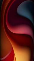 Multicolored Background with Twisting Paints, Abstract Waves, Colors, Unique Design, Exclusive, Reflection video
