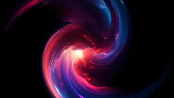 Unique Design, Background with Universe Twisting, Space, Galaxy, Exclusive, Stars, Reflection video
