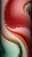 Unique Multicolored Background with Twisting Paints, Abstract Waves, Colors, Luxury Design, Exclusive, Rotation video
