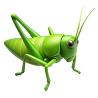 splendid baroque Single grasshopper NO BACKGROUND with Transparent Background. genuine png