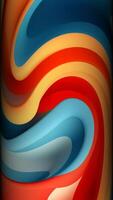 Colors, Elegant Multicolored Background with Twisting Paints, Abstract Waves, Painting, Exclusive, Reflection video