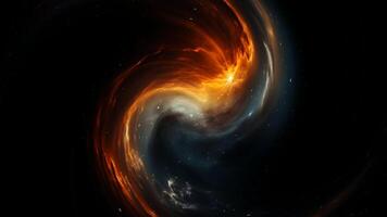 Exclusive, Elite Background with Universe Twisting, Space, Galaxy, Unique Design, Rotation video
