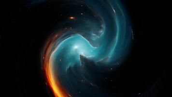 Elite Background with Universe Twisting, Space, Galaxy, Unique Design, Exclusive, Rotation video