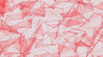 Abstract plexus background. video