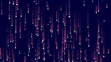 Abstract rain background with many lights on it. video