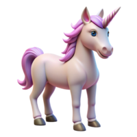 exquisite sought-after Unicorn, mythical horse, single horn, NO BACKGROUND with Transparent Background. png