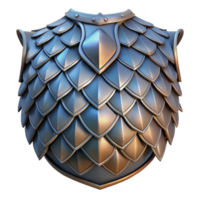 exemplary creative Dragon scale, protective armor, mythical material, NO BACKGROUND with Transparent Background. crisp png