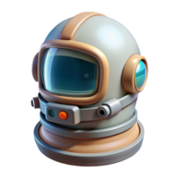 vibrant coveted Advanced spacesuit helmet with a HUD display. NO BACKGROUND with Transparent Background. png