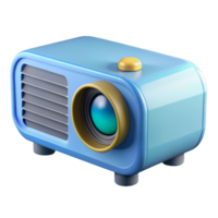 picturesque reflective renaissance A projector, presentation device. NO BACKGROUND with Transparent Background. authentic png