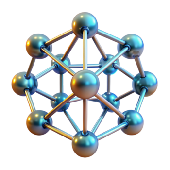 dramatic beautiful A complex, interconnected network of glowing nodes. NO BACKGROUND with Transparent Background. gallery standard png