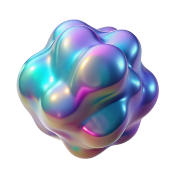 cautivador ejemplar un translúcido, amorfo gota con iridiscente matices No antecedentes con transparente antecedentes. png