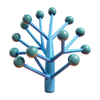 radiant acclaimed A single, stylized tree made of interconnected lines. NO BACKGROUND with Transparent Background. png