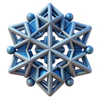 captivating intense elegant A complex, geometric pattern resembling a snowflake. NO BACKGROUND with Transparent Background. high resolution png