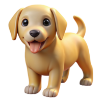 impressive nordic A playful golden retriever puppy, NO BACKGROUND with Transparent Background. precision png