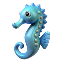 exceptional coastal A seahorse, NO BACKGROUND with Transparent Background. 4K png