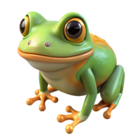splendid timeless A frog, NO BACKGROUND with Transparent Background. png