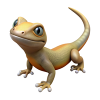vibrant peaceful creative A lizard, NO BACKGROUND with Transparent Background. flawless png