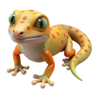 remarkable tropical A gecko, NO BACKGROUND with Transparent Background. authentic png