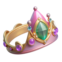 intense sumptuous A delicate elven tiara, adorned with sparkling gems. NO BACKGROUND with Transparent Background. professional png