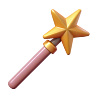 breathtaking passionate futuristic A single, sparkling magic wand, NO BACKGROUND with Transparent Background. masterfully captured png