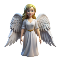 mesmerizing bohemian A beautiful angel with feathered wings, NO BACKGROUND with Transparent Background. 4K png