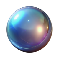 mesmerizing joyful avant-garde A single, magical orb, NO BACKGROUND with Transparent Background. genuine png