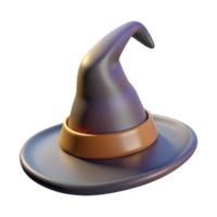 pristine mid-century A wise old wizard hat, NO BACKGROUND with Transparent Background. handcrafted png