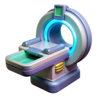 radiant whimsical organic Medical scanner, futuristic device, diagnostic tool. NO BACKGROUND with Transparent Background. expertly shot png
