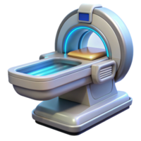 playful glorious Medical scanner, futuristic device, diagnostic tool. NO BACKGROUND with Transparent Background. artisan png