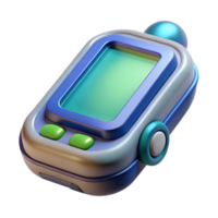 harmonious exquisite Communication device, futuristic design, handheld gadget. NO BACKGROUND with Transparent Background. professional png