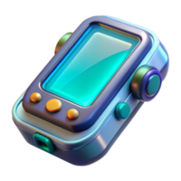 wonderful coastal Communication device, futuristic design, handheld gadget. NO BACKGROUND with Transparent Background. high quality png