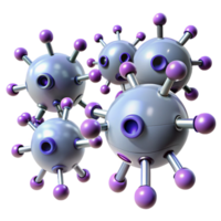 vibrant harmonious gothic Nanobot swarm, microscopic robots, medical technology. NO BACKGROUND with Transparent Background. masterfully captured png