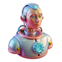 striking vintage Cybernetic implant, technological enhancement, human augmentation. NO BACKGROUND with Transparent Background. luxury png
