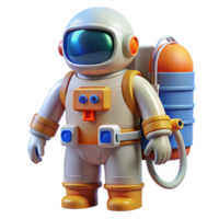 notable art deco Space suit, astronaut gear, life support system. NO BACKGROUND with Transparent Background. sharp png