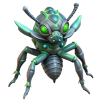 stunning melancholic elegant Alien insect, chitinous armor, multiple legs, bioluminescent markings. NO BACKGROUND with Transparent Background. perfect clarity png