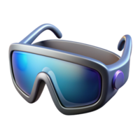 mesmerizing unparalleled Futuristic glasses, augmented reality display, sleek design, advanced technology. NO BACKGROUND with Transparent Background. png