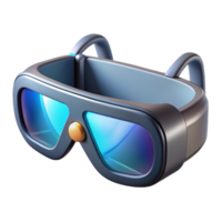 mesmerizing dreamy bohemian Futuristic glasses, augmented reality display, sleek design, advanced technology. NO BACKGROUND with Transparent Background. detailed png