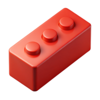 mesmerizing notable Single red brick NO BACKGROUND with Transparent Background. png