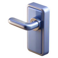 beautiful acclaimed Modern minimalist door handle NO BACKGROUND with Transparent Background. png