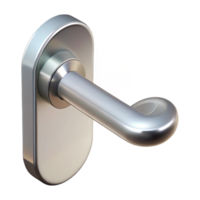 elegant peaceful rustic Modern minimalist door handle NO BACKGROUND with Transparent Background. precision png