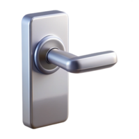 memorable art deco Modern minimalist door handle NO BACKGROUND with Transparent Background. gallery standard png