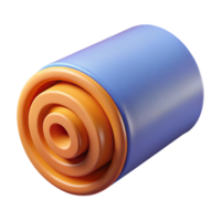 glorious urban Roll of insulation material NO BACKGROUND with Transparent Background. impeccable png